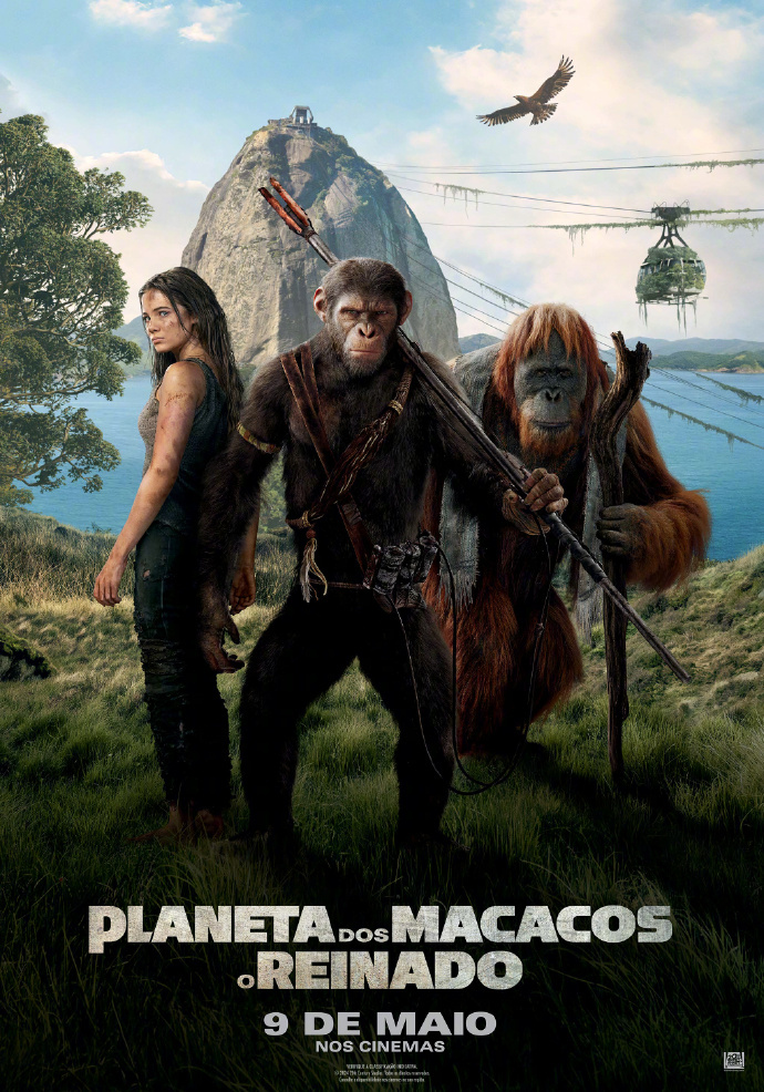 人猿同行：《猩球崛起：新世界》发布全新海报 -1